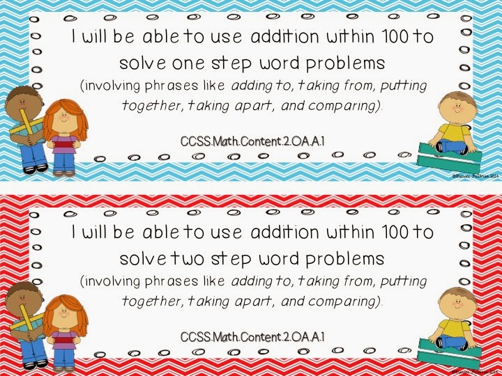 Common Core Math Objectives – Tales From a Very Busy Teacher