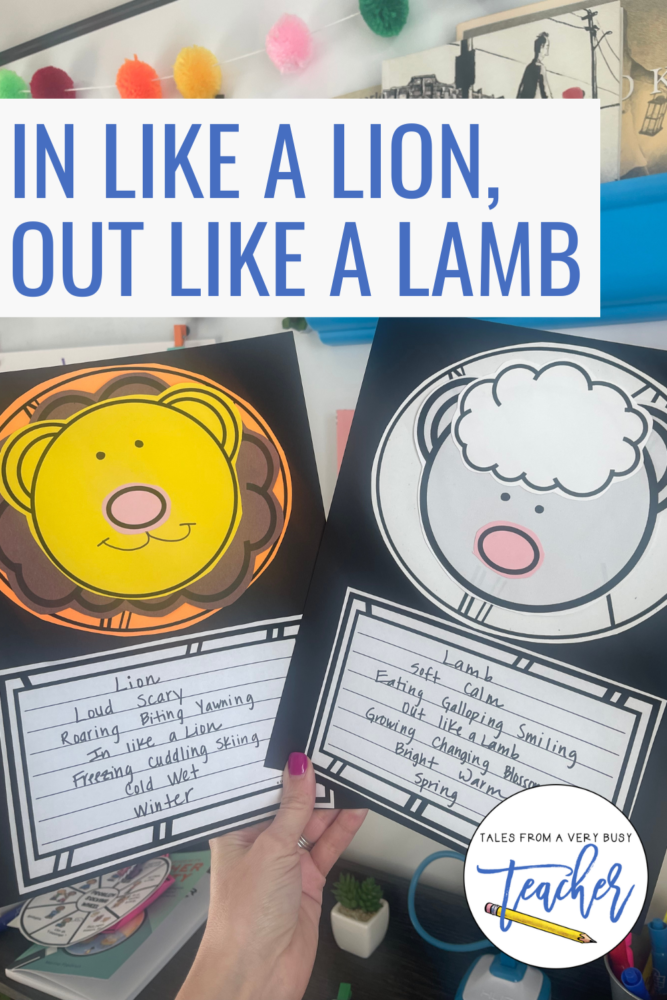 pin for lion and lamb craft