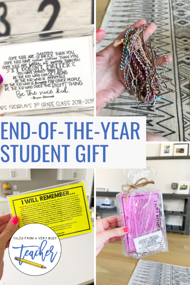FREEBIE End Of Year Student Gift Tags by Thomas Teachable Moments